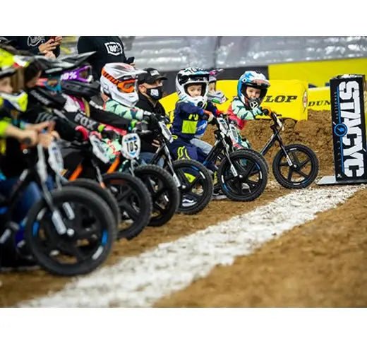 How the STACYC Electric Bike is the Perfect Introduction to Motocross - Balance Bike