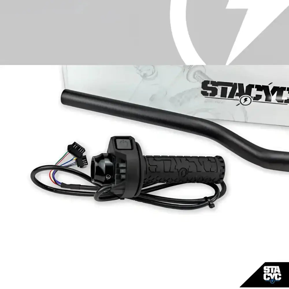 Stacyc Bike 19mm Mini - Bar Conversion Kit 12 - 16eDrive (Original Black Stem Only) - Balance Bike