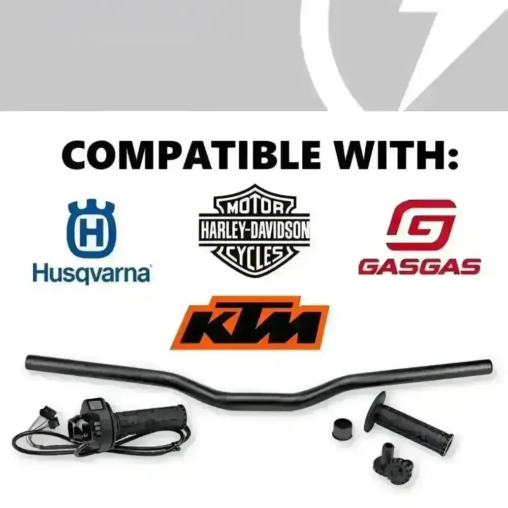 Stacyc Bike 19mm Mini - Bar Conversion Kit (Limited Edition Silver, Blue, Orange Stem) - Balance Bike