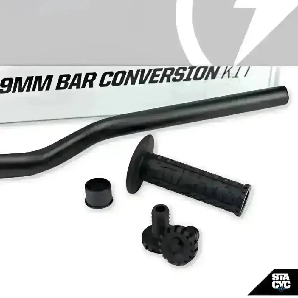 Stacyc Bike 19mm Mini - Bar Conversion Kit (Limited Edition Silver, Blue, Orange Stem) - Balance Bike