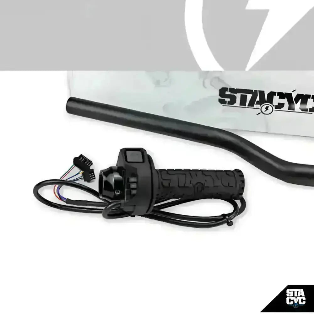 Stacyc Bike 19mm Mini - Bar Conversion Kit (Limited Edition Silver, Blue, Orange Stem) - Balance Bike