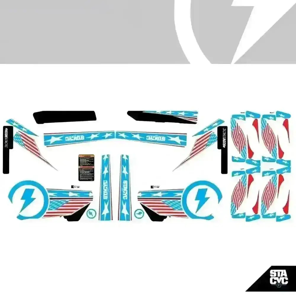 Stacyc Bike Graphic Kit 18 - 20eDrive - Balance Bike