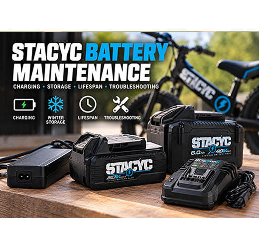 How to Maintain Your STACYC Lithium-Ion Battery and Extend Its Lifespan