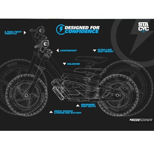 Where are Stacyc Bike Made - Balance Bike