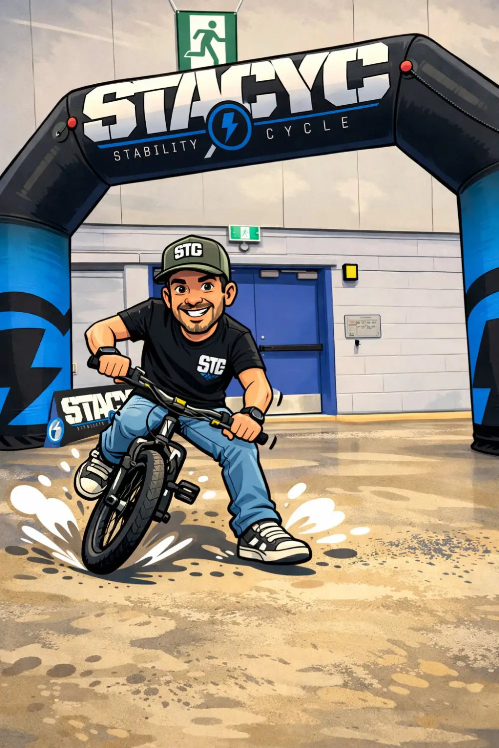 Montreal Motorcycle Show 2026 — supervised demo (7)