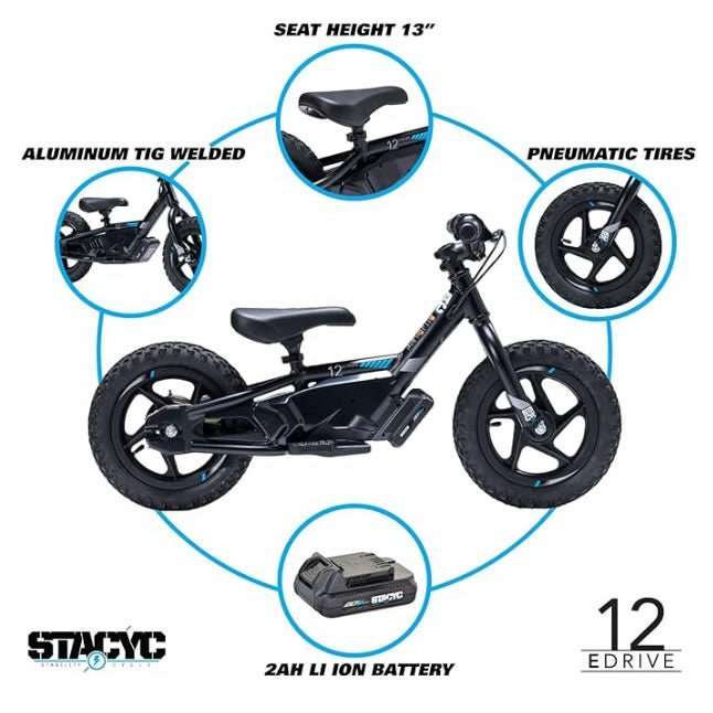 Balance Bike Stacyc Canada 12eDrive - Balance Bike