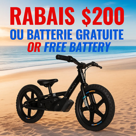 Balance Bike Stacyc Canada 16eDrive