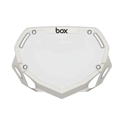 Box Two Bike Number Plate - White - Plaque à Numéro