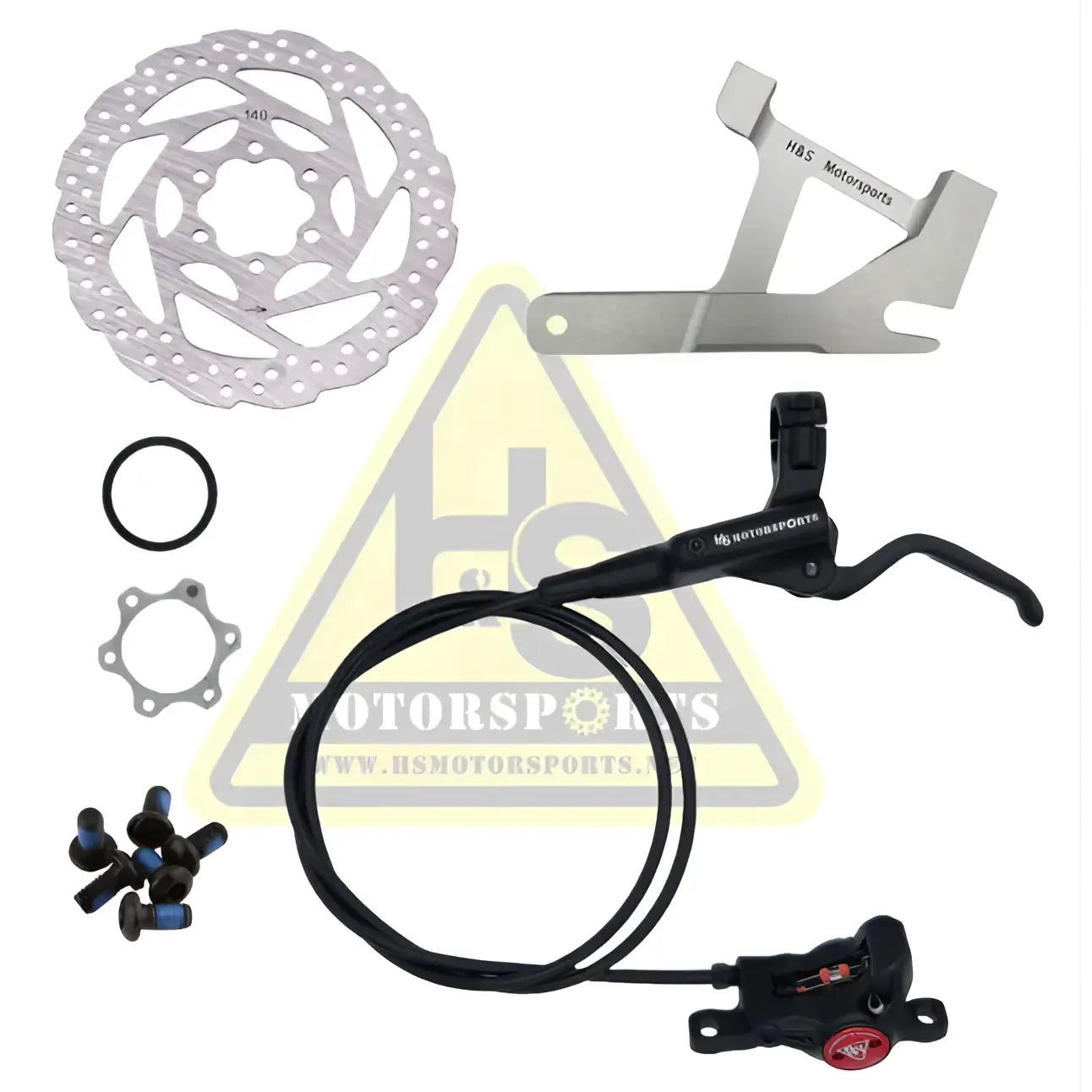 Hydraulic Rear Disc Brake Upgrade for Stacyc 16eDrive - Frein