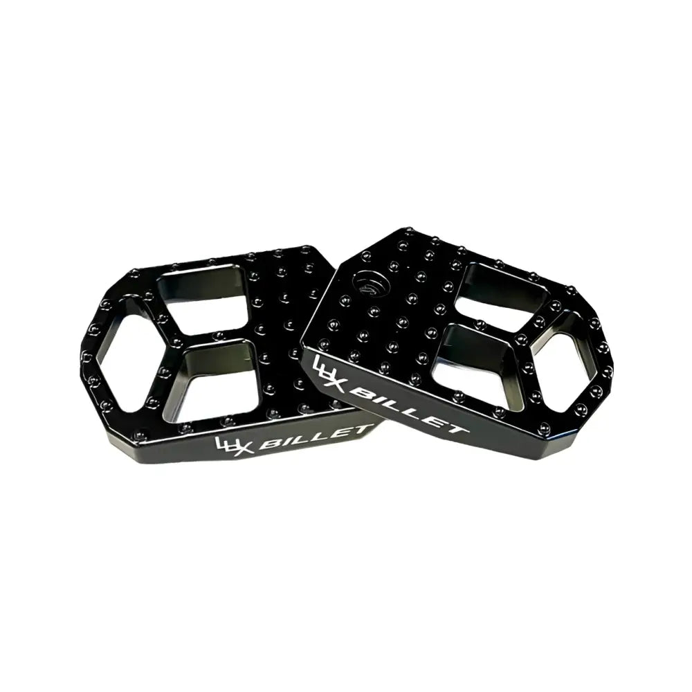 Lux Billet Extended Footrest 12-16eDrive - Black - Repose-Pieds