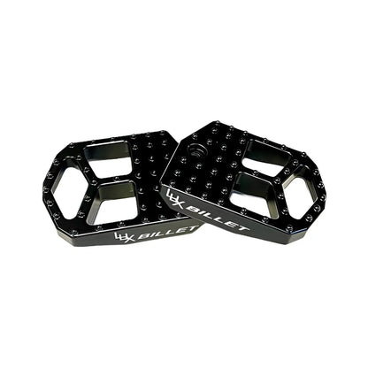 Lux Billet Extended Footrest 12-16eDrive - Black - Repose-Pieds