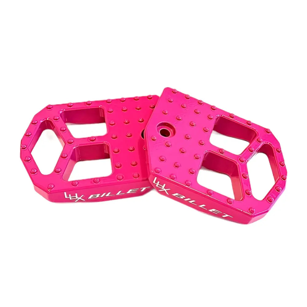 Lux Billet Extended Footrest 12-16eDrive - Pink - Repose-Pieds