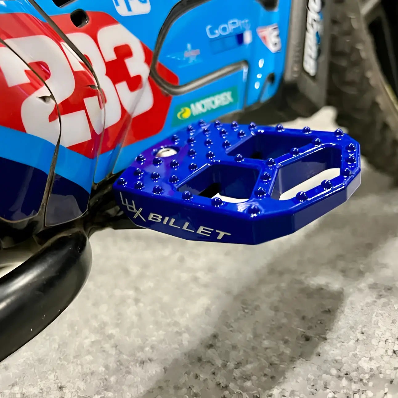 Lux Billet Extended Footrest 12-16eDrive - Repose-Pieds