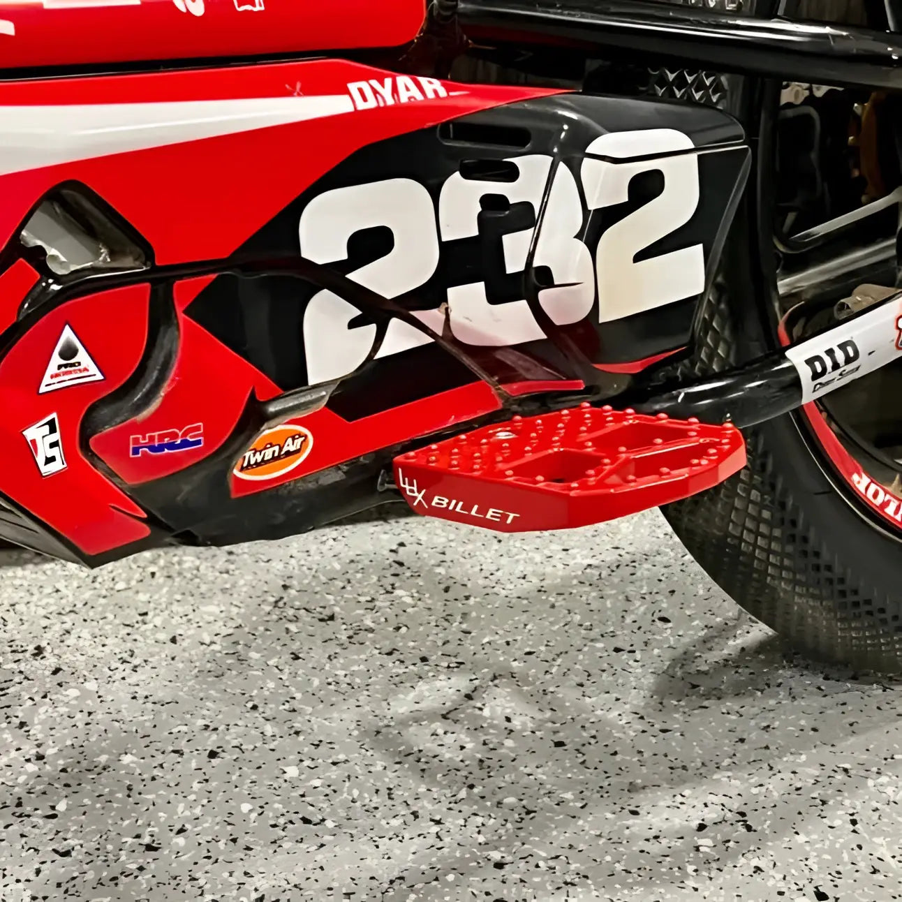 Lux Billet Extended Footrest 12-16eDrive - Repose-Pieds