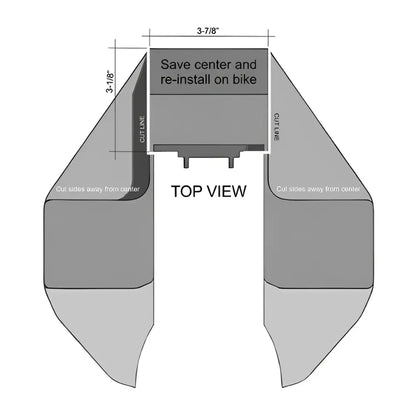 Nihilo Extended Footrest 18-20eDrive - Repose-Pieds