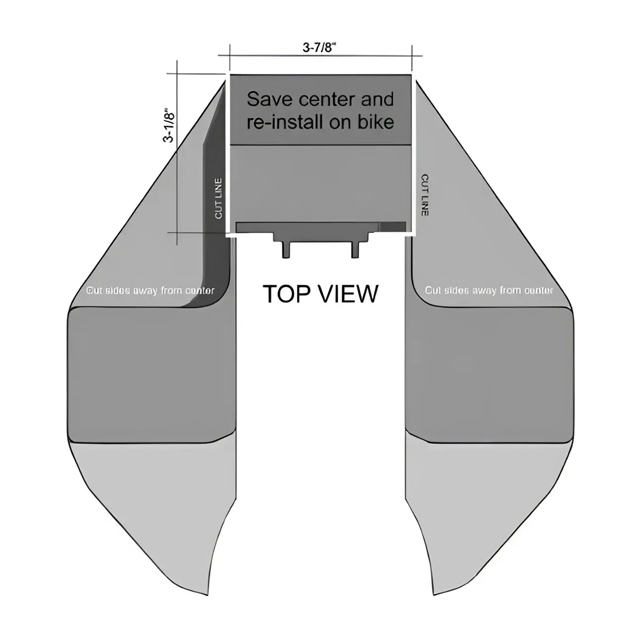 Nihilo Extended Footrest 18-20eDrive - Repose-Pieds