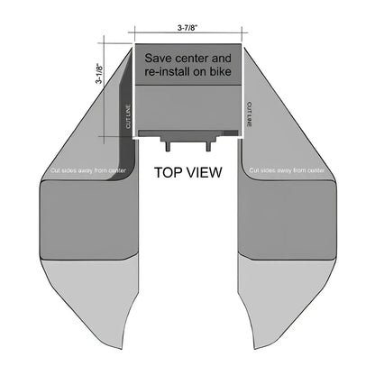Nihilo Extended Footrest 18-20eDrive - Repose-Pieds