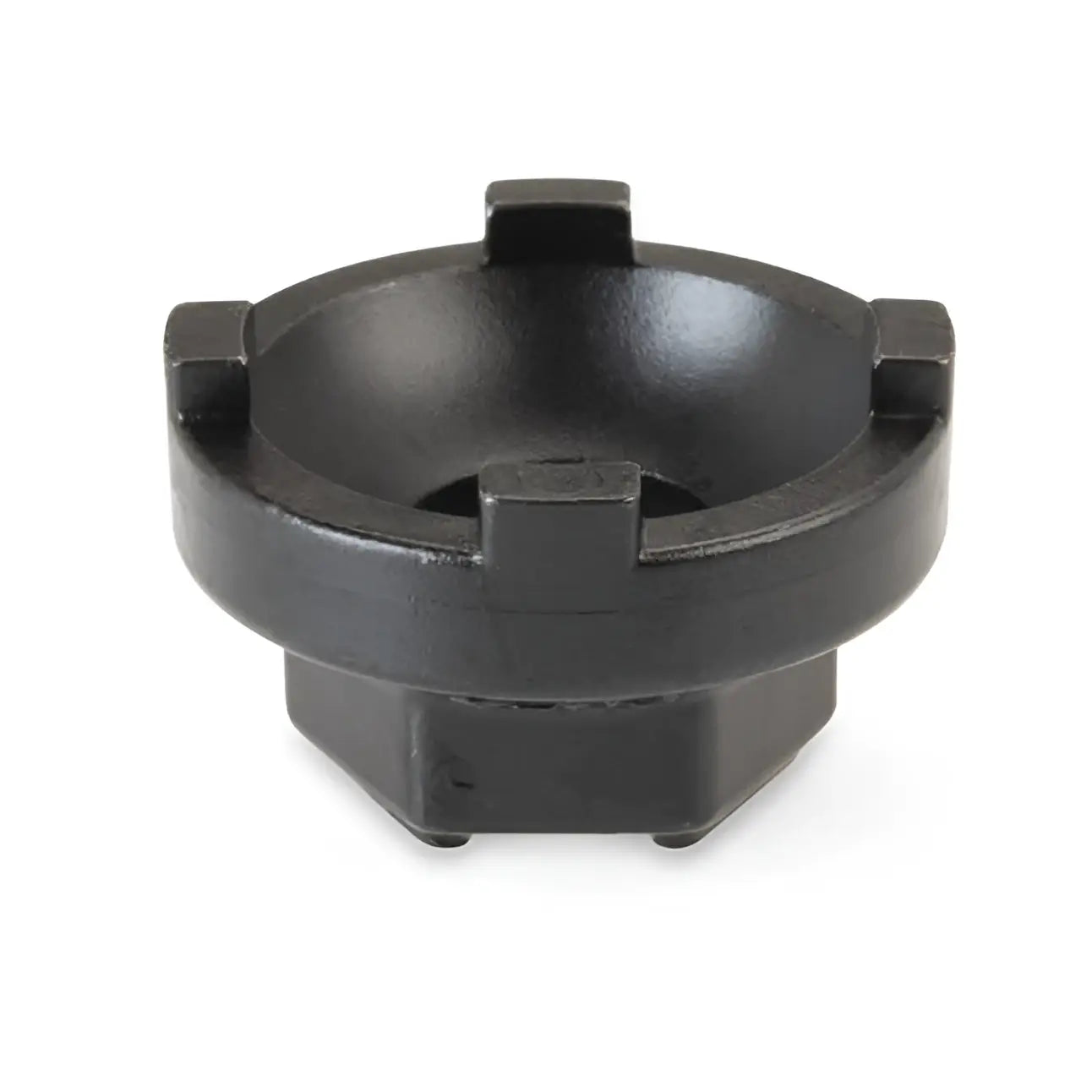Park tool fr-6 freewheel remover black cast iron wheel hub wrench with hexagonal base and four raised tabs