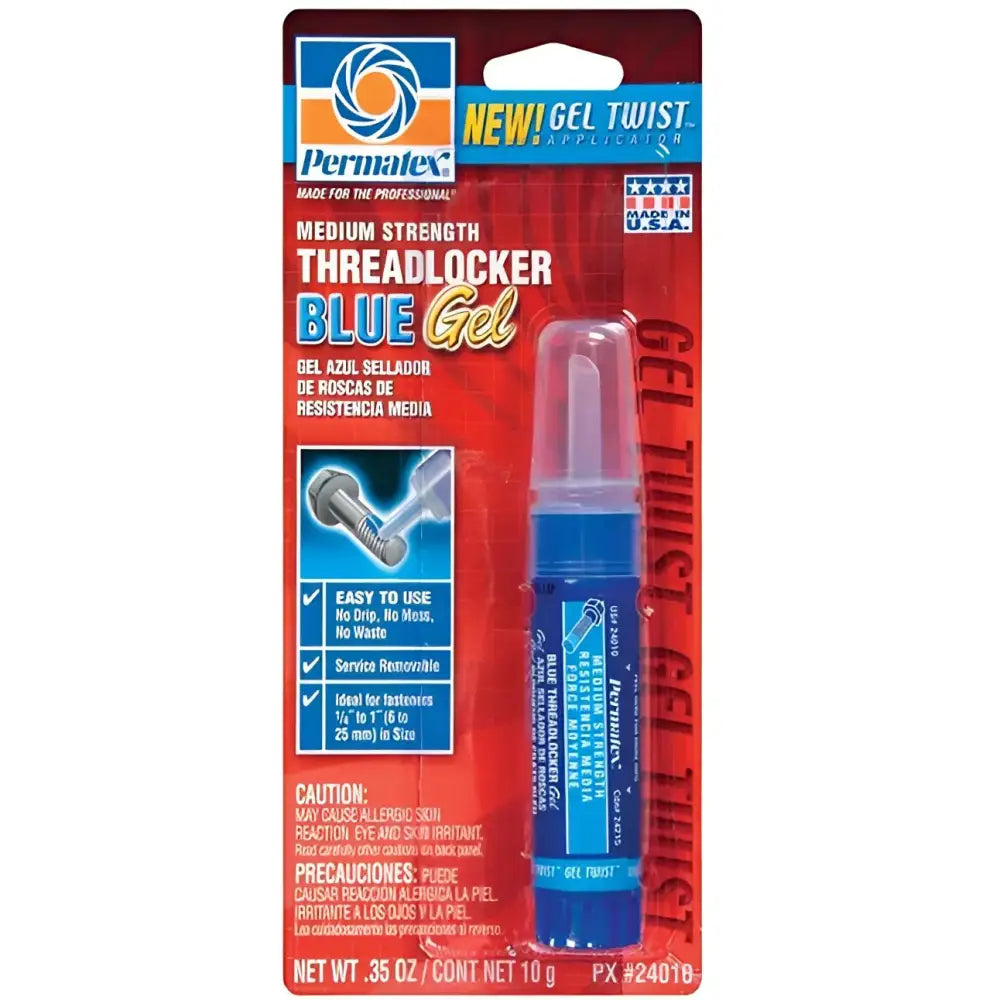 Permatex Blue Gel Threadlocker Twist 10G - Outils