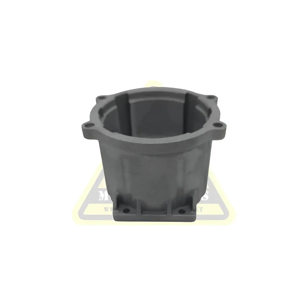 Dark gray industrial-grade plastic reinforced planetary gearbox housing with flanges and mounting holes for stacyj 18-20edrive