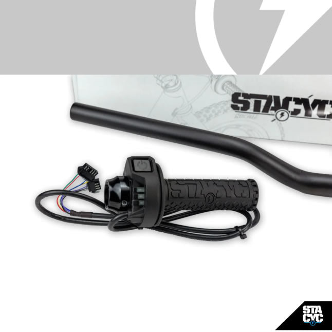 Stacyc Bike 19mm Mini-Bar Conversion Kit 12-16eDrive (Original Black Stem Only) - Balance Bike