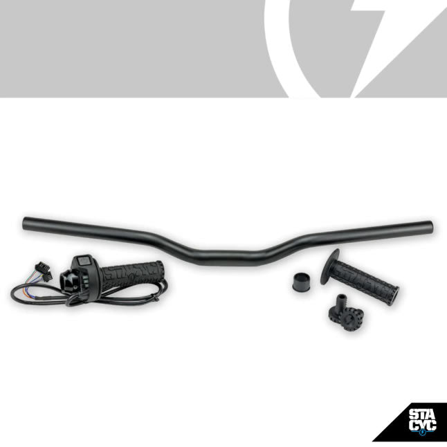 Stacyc Bike 19mm Mini-Bar Conversion Kit 12-16eDrive (Original Black Stem Only) - Balance Bike