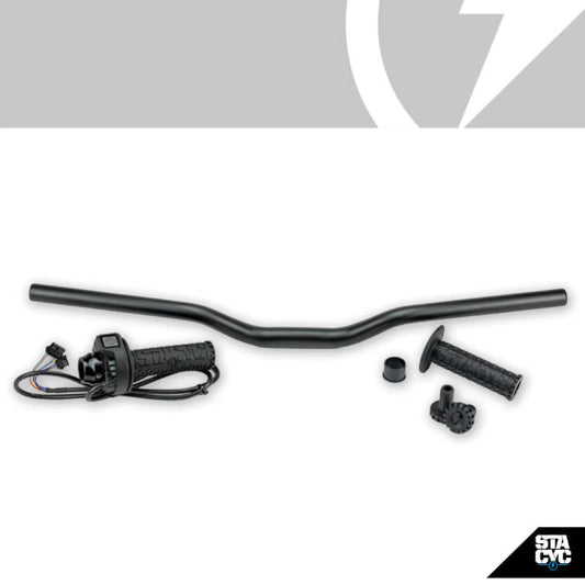 Stacyc Bike 19mm Mini-Bar Conversion Kit 12-16eDrive (Original Black Stem Only) - Balance Bike