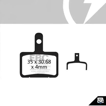 Stacyc Bike Brake Pads 18 - 20eDrive - Balance Bike