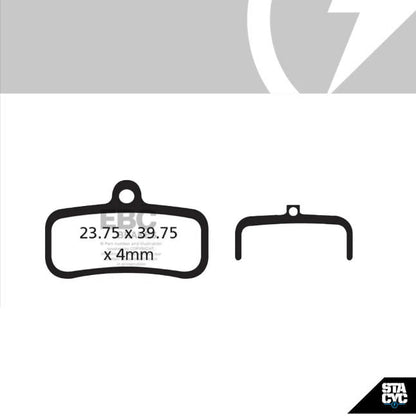 Stacyc Bike Brake Pads 18 - 20eDrive - Balance Bike