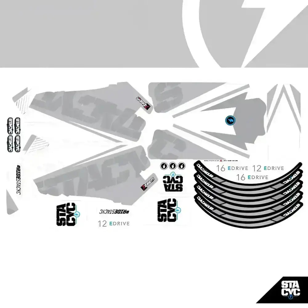 Stacyc Bike Graphic Kit 12eDrive - Balance Bike