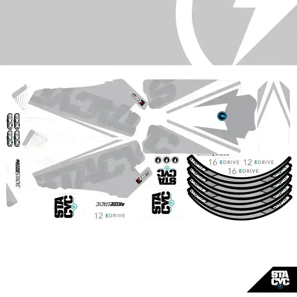 Stacyc Bike Graphic Kit 12eDrive - Balance Bike