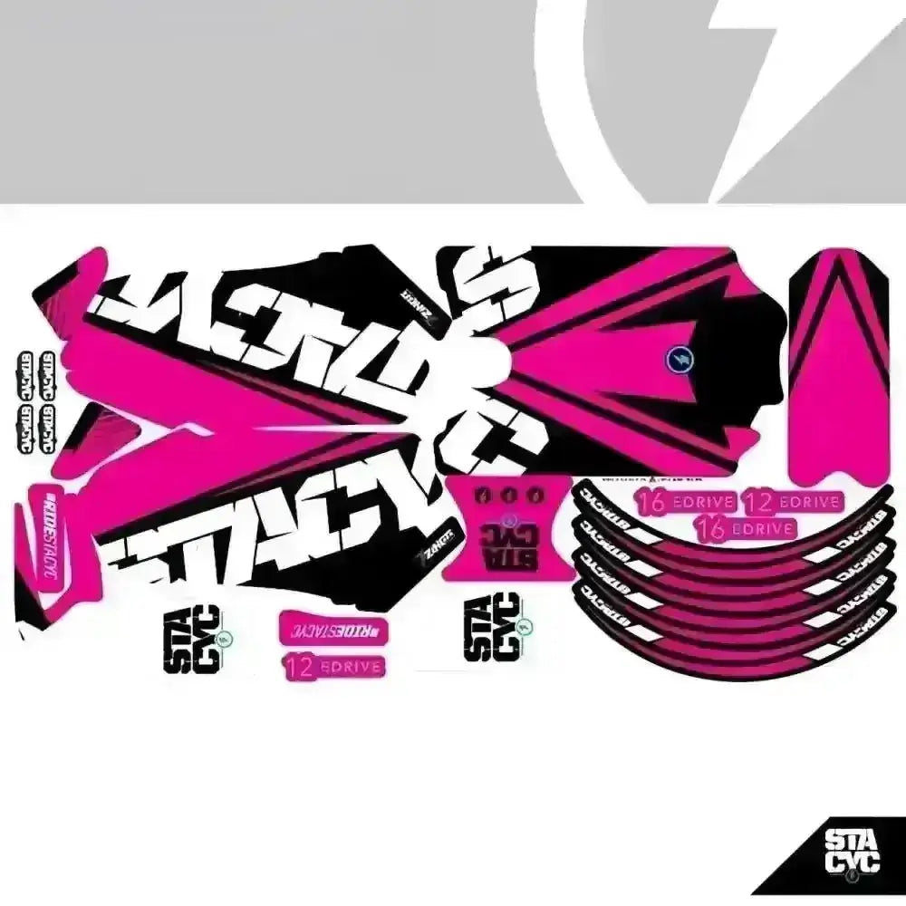 Stacyc Bike Graphic Kit 12eDrive - Balance Bike