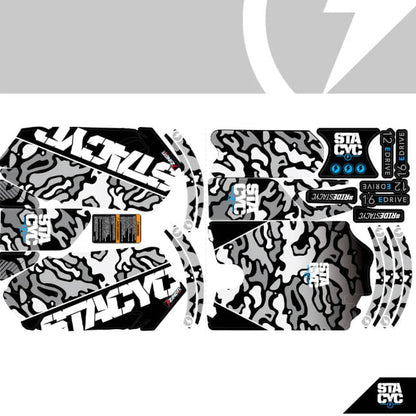 Stacyc Bike Graphic Kit 12eDrive - Balance Bike