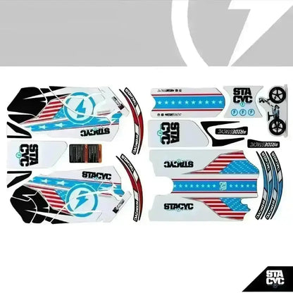 Stacyc Bike Graphic Kit 16eDrive - Balance Bike