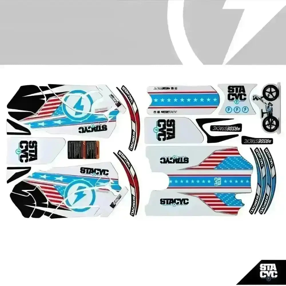 Stacyc Bike Graphic Kit 16eDrive - Balance Bike