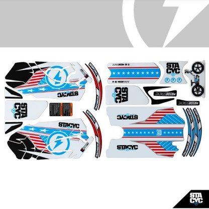 Stacyc Bike Graphic Kit 16eDrive - Balance Bike