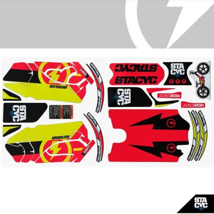 Stacyc Bike Graphic Kit 16eDrive - Balance Bike