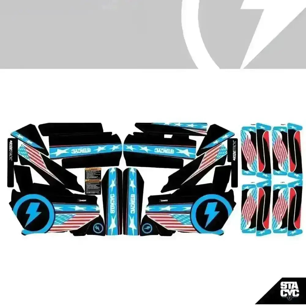 Stacyc Bike Graphic Kit 18 - 20eDrive - Balance Bike
