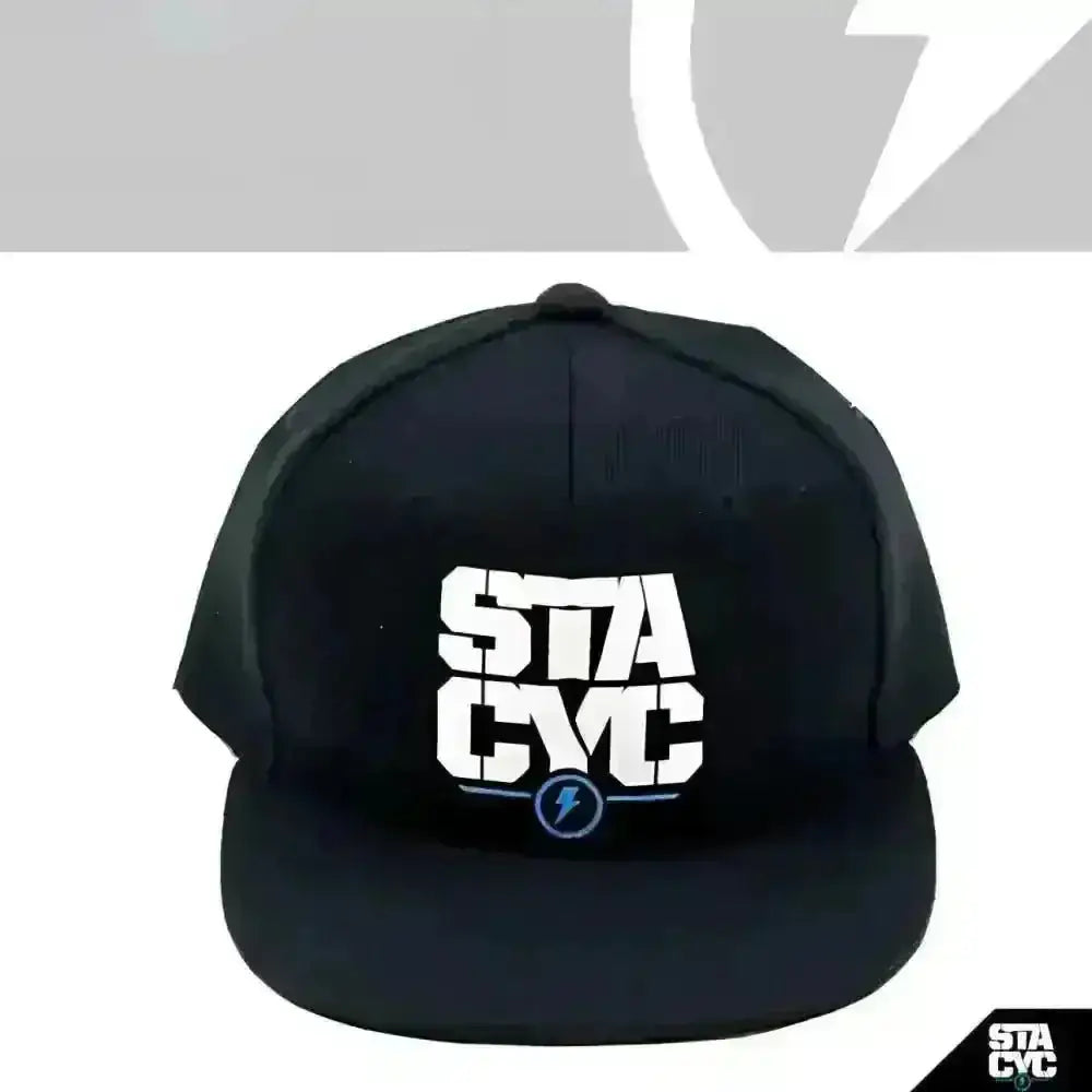 Stacyc Bike Kids Snap Back Hat Black - Balance Bike