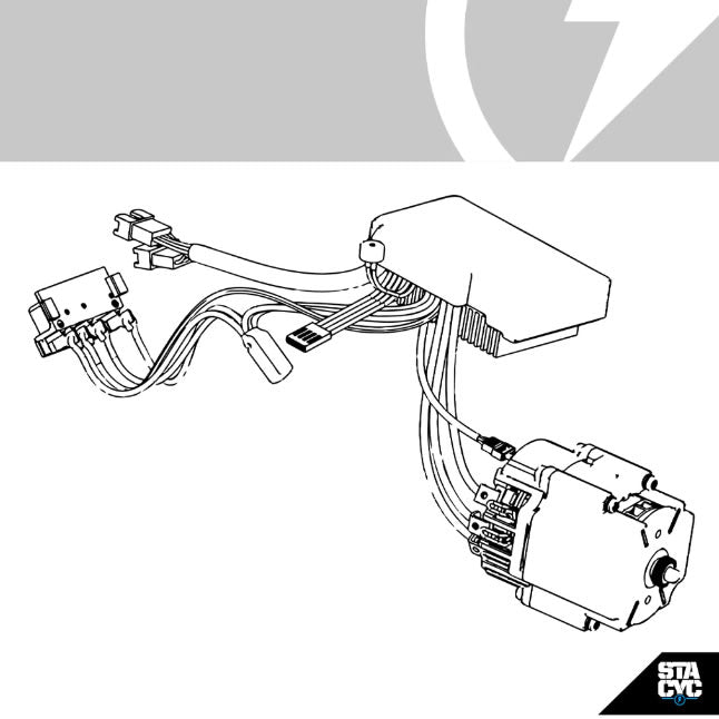 Stacyc Bike Motor and Controller 16eDrive Brushless - Balance Bike