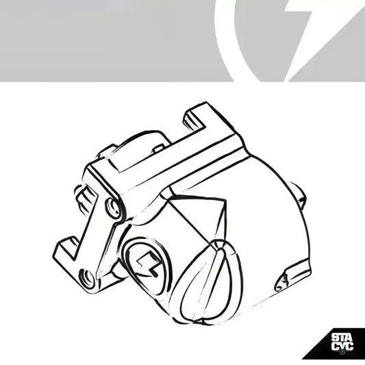Stacyc Bike Replacement 90° Internal Housing 12 - 16eDrive - Balance Bike