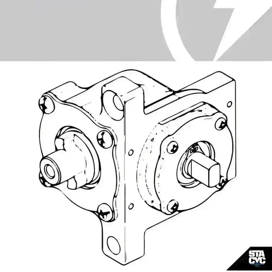 Stacyc Bike Replacement 90° Internal Housing 18 - 20eDrive - Balance Bike