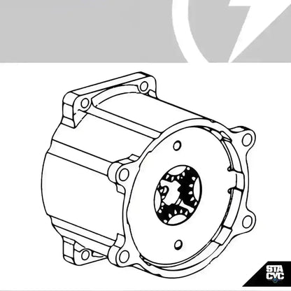 Stacyc Bike Replacement Gearbox 18 - 20eDrive - Balance Bike