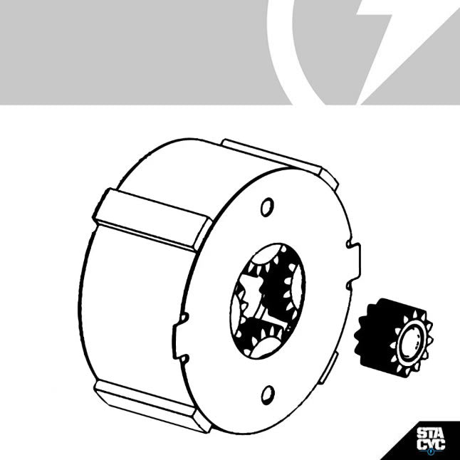 Stacyc Bike Replacement Gearbox 18-20eDrive - Balance Bike