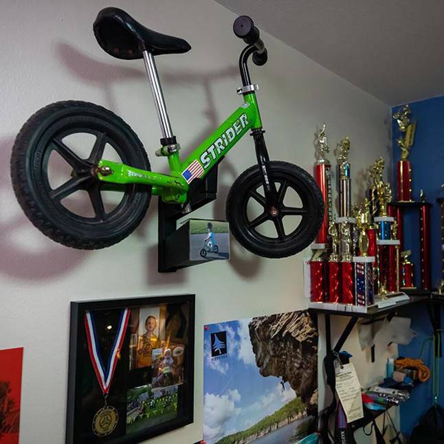 Strider Bike 12" Wall Mount - Balance Bike