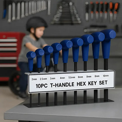 T-Handle Hex Key Set - Outils