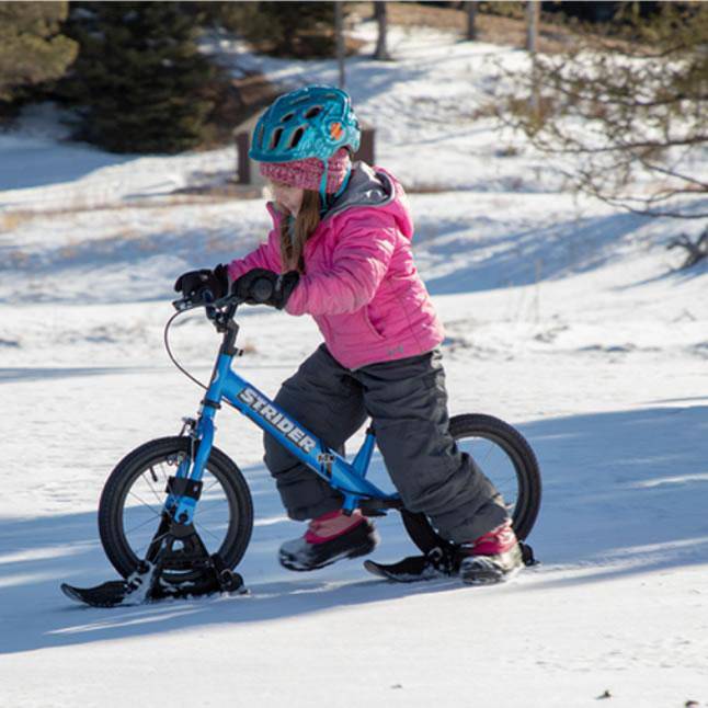 Skis for shops strider bike